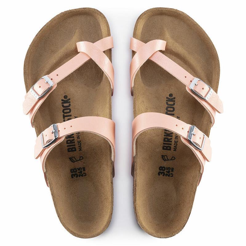 Birkenstock Graceful Birko Flor Mayari Dame Lyserød | DK 398TCE